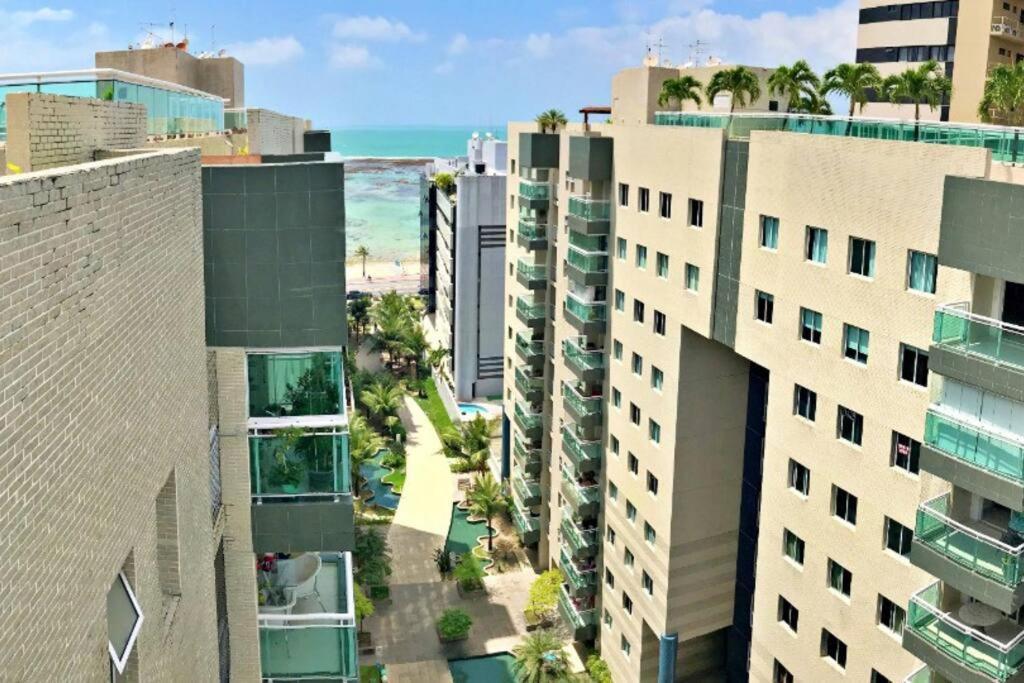 Edf Jtr- Aptos Com Varanda I Piscina Cobertura Maceió Buitenkant foto